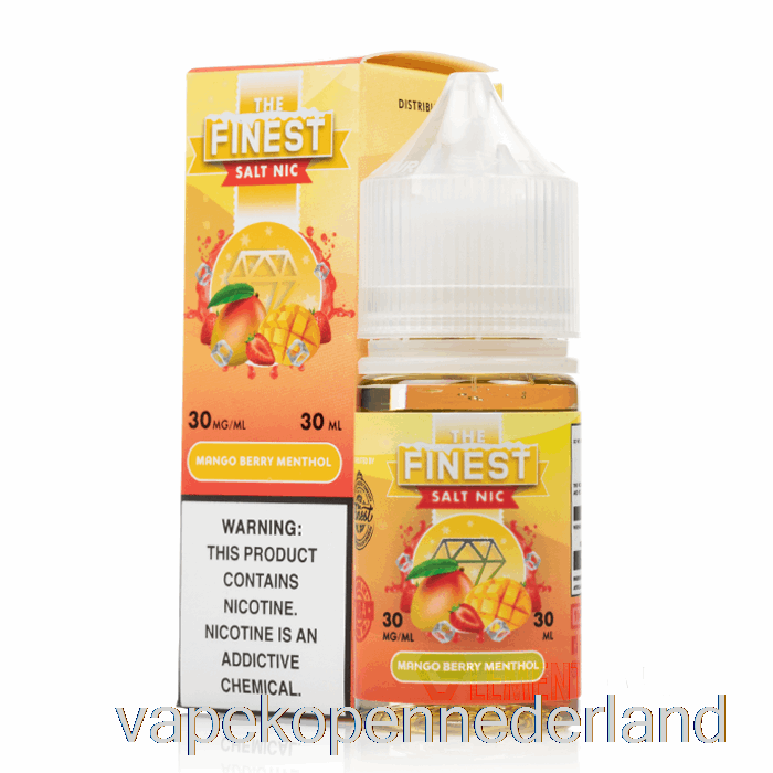 Vape Nederland Mango Bes Menthol - De Fijnste Fruiteditie Zout Nic - 30ml 50mg